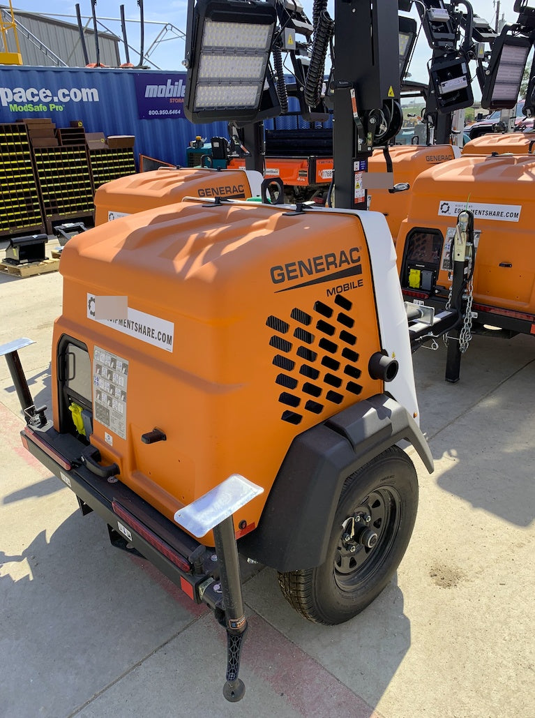 2023 Generac MLT2 Diesel, Flex Switch 120V Input, Powerzone Controller, (4) 320W LED Lights, 4kW Generator, 39.9 Gal Fuel Tank, 2" Ball, T3