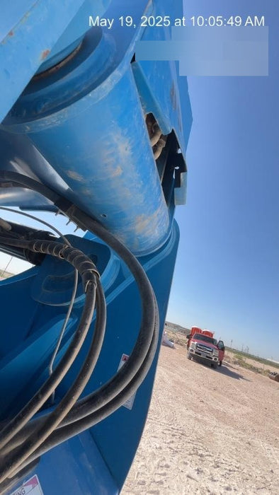 2018 Genie GTH-844 Genie GTH-844D w/Open ROPS, Solid Tires, Work Light/Beacon, 60" Carriage and Forks