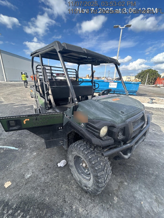 2019 Kawasaki Mule PRO-DXT Standard Options, Backup Alarm, Beacon, Plastic Hard Top, Poly Windshield, Horn Kit