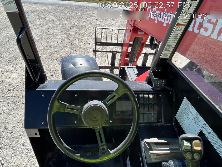 2019 Manitou MTA8044 74hp T4F, Open ROPS, Cab and Boom LED work lights, Auxiliary Hydraulics, Solid Tires, Amber strobe, Lift Hook 66" Carriage, 60" Forks