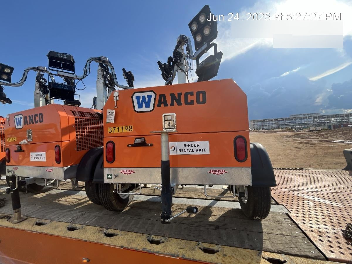 2023 Wanco WLTT-4MM4K Diesel, Deep Sea Controller, Shore Power Plug, Auto Start, (4) 350W LED Floodlights, 4kW Generator, 60 Gal Fuel Tank, 2" Ball, T3