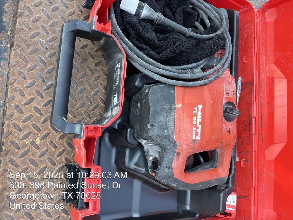 2021 HILTI TE 50-AVR