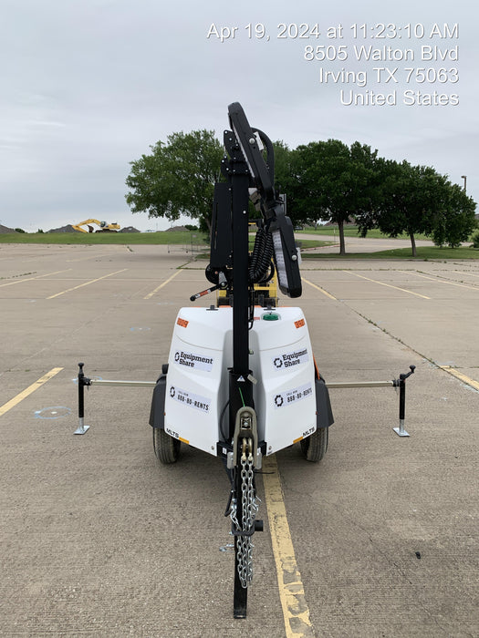 2024 Generac MLT2 Diesel, Flex Switch 120V Input, Powerzone Controller, 
(4) 320W LED Lights, 4kW Generator, 39.9 Gal Fuel Tank, 2" Ball, T3