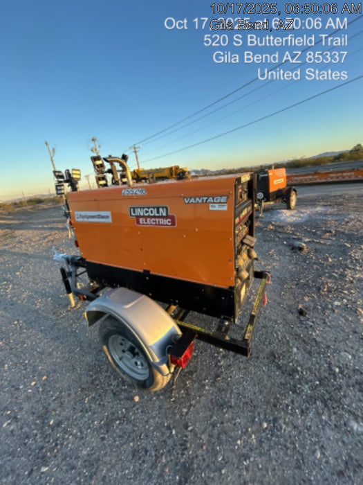 2022 Lincoln Electric LE400 Kubota V1505, Trlr, Cable Rack, Light Kit, ES Decals, T3