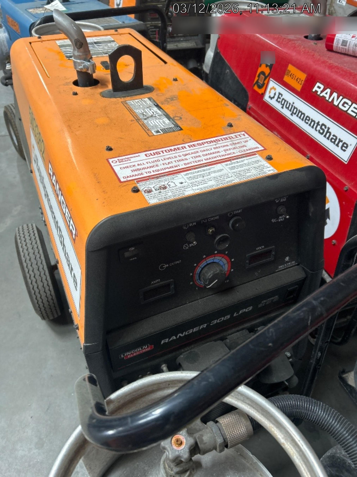 2025 LINCOLN ELECTRIC Ranger 305 LPG