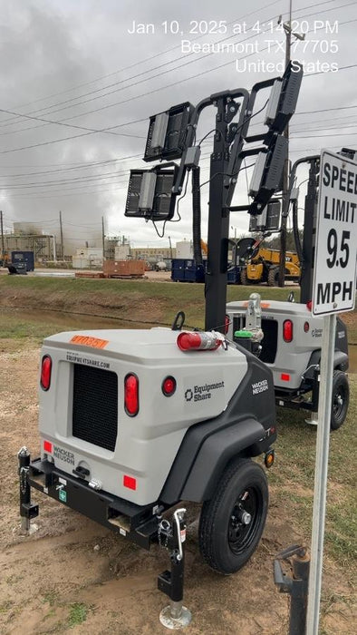 2024 Wacker Neuson LTT4 Diesel, Kohler KDW702, Deep Sea Controller, Auto Start, LED 320W, Bypass Outlet, T3