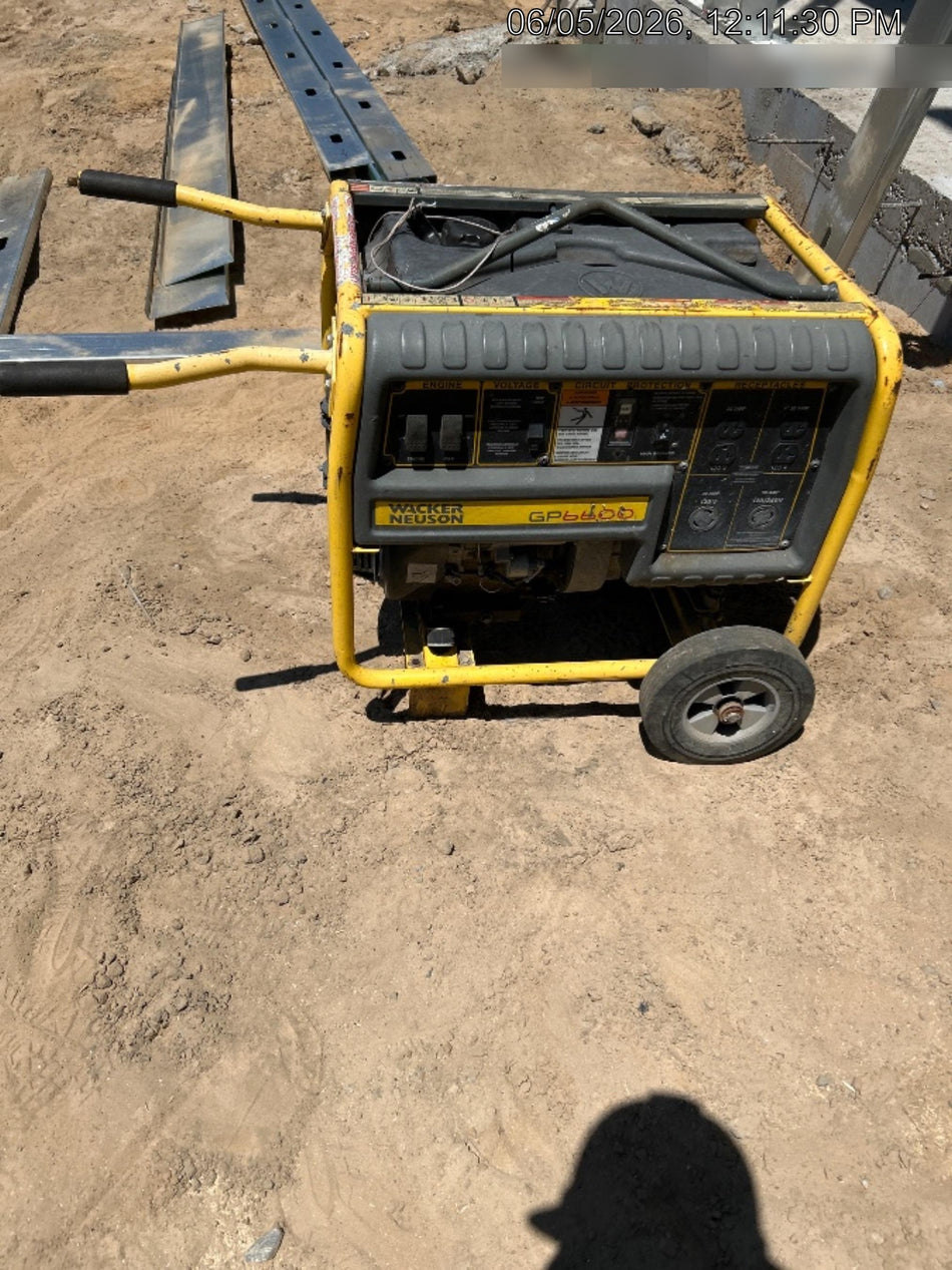 2018 WACKER NEUSON GP6600A