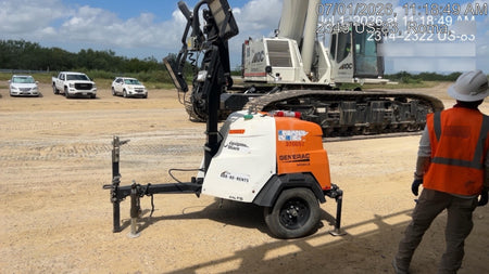 2023 Generac MLT2 Diesel, Flex Switch 120V Input, Powerzone Controller, 
(4) 320W LED Lights, 4kW Generator, 39.9 Gal Fuel Tank, 2" Ball, T3