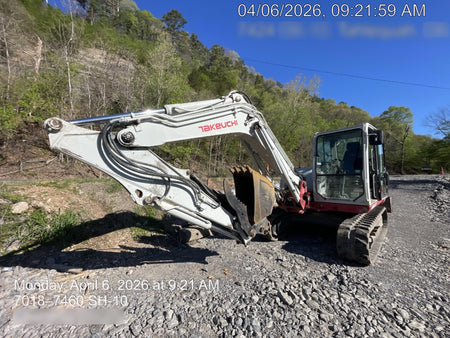 2019 Takeuchi TB290 Cab/Heat/AC Rubber tracks, Dozer blade, Travel alarm, Auxiliary hydraulics w/Manual QC, Hydraulic thumb, 18", 24", and 36" Buckets