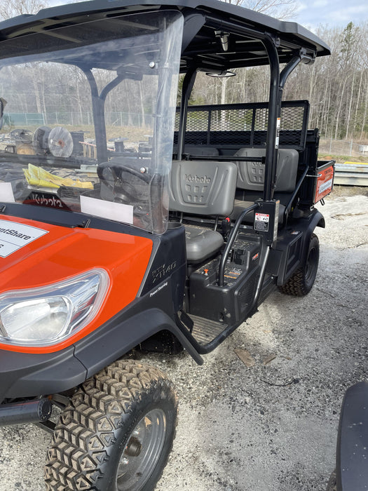 2022 Kubota RTV-X1140W-H Plastic Canopy, Windshield Acrylic Clear, LED Strobe Light, Wire Harness Kit, Back up Alarm