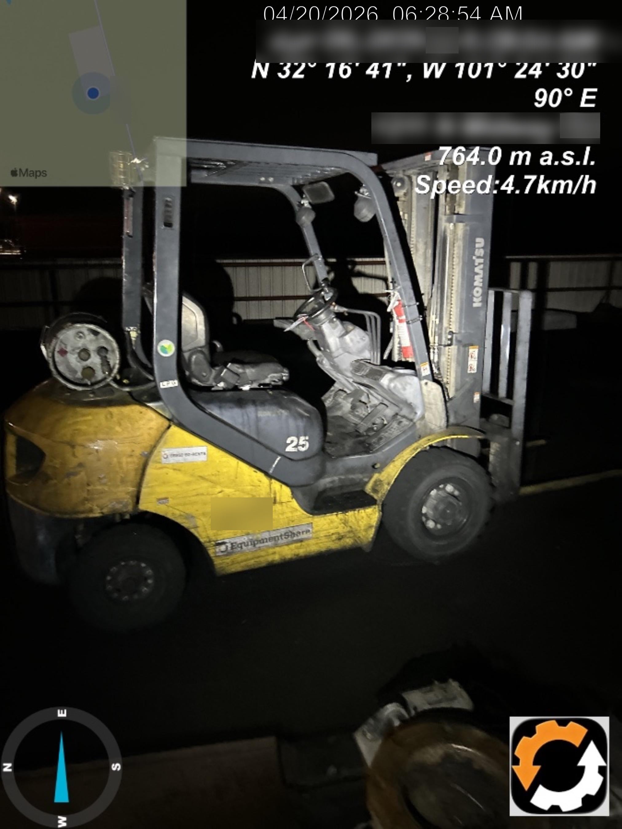 2019 KOMATSU FG25T-16