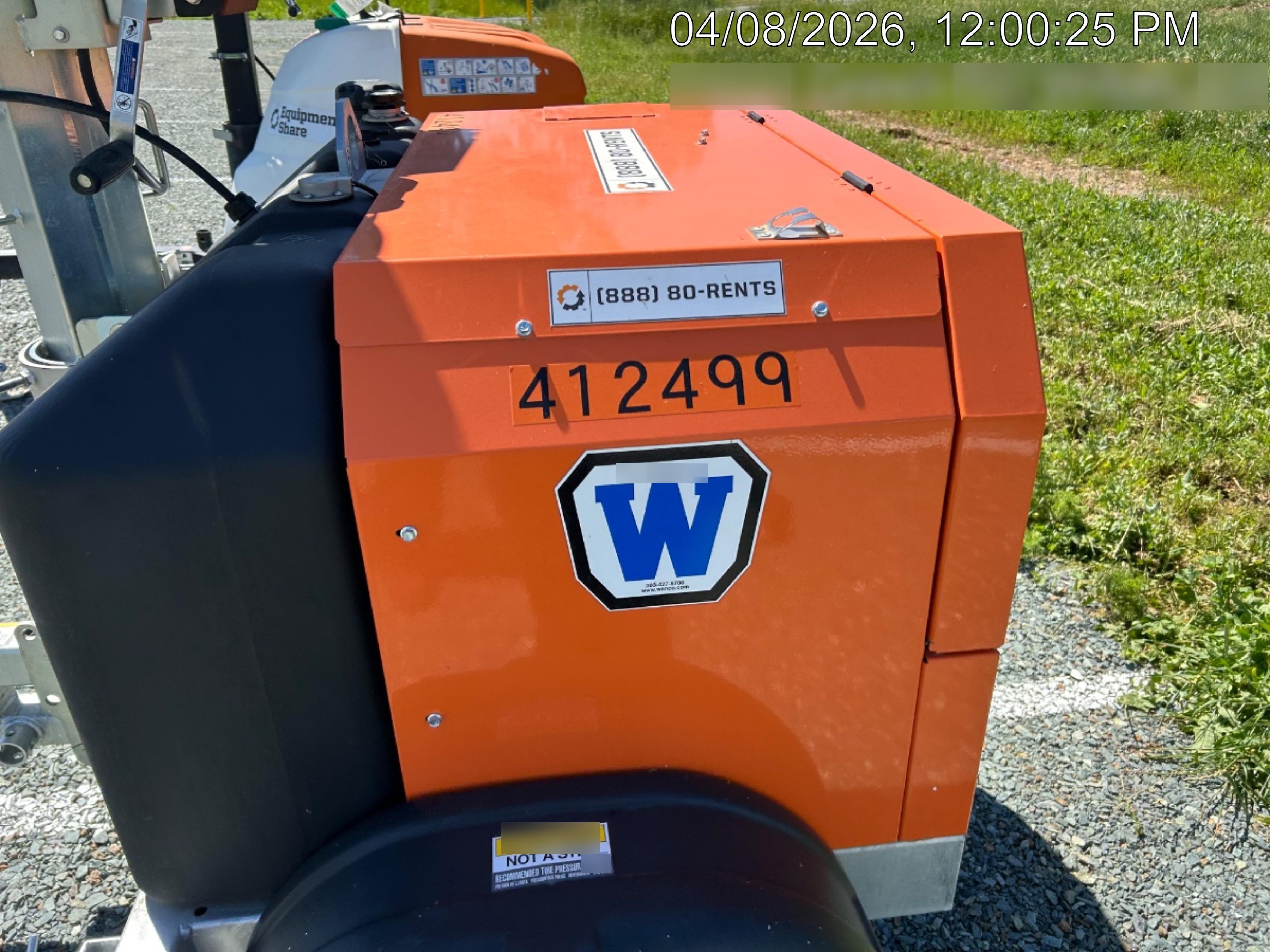 2024 Wanco WLTT-4MM4K Diesel, Deep Sea Controller, Shore Power Plug, Auto Start, (4) 350W LED Floodlights, 4kW Generator, 60 Gal Fuel Tank, 2" Ball, T3