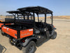 2021 Kubota RTV-X1140W-H Plastic Canopy, Windshield Acrylic Clear, LED Strobe Light, Wire Harness Kit, Back up Alarm
