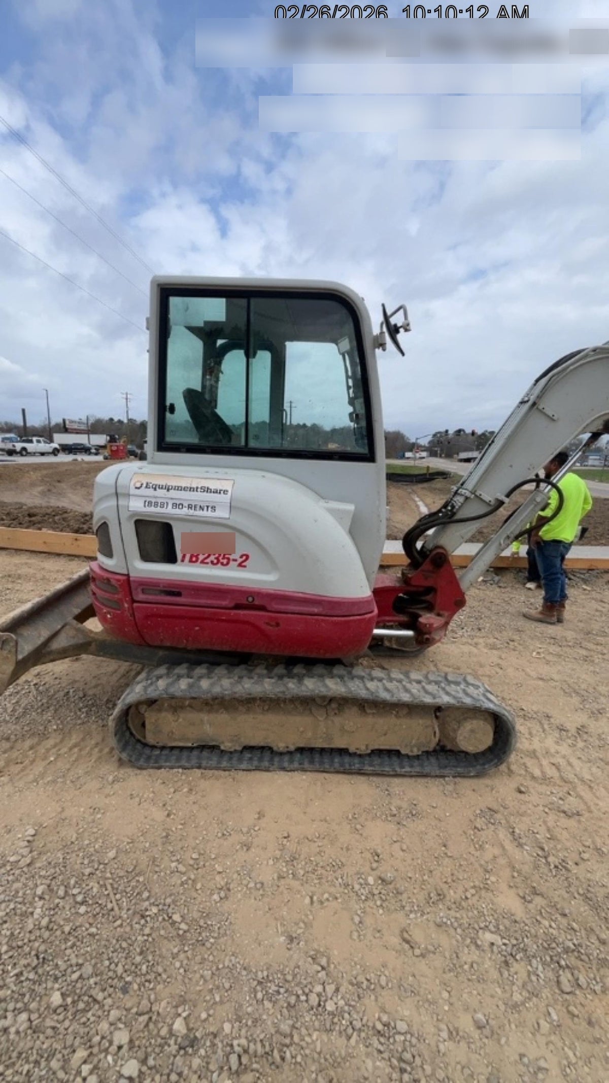 2020 Takeuchi TB-235-2CR Cab/Heat/Air, Rubber Tracks, Manual TAG QC