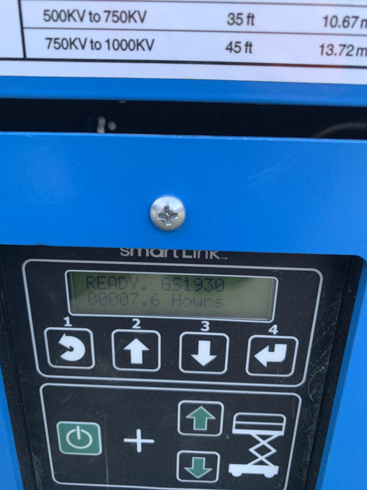 2020 Genie GS-1930 Standard Machine, 800W Inverter