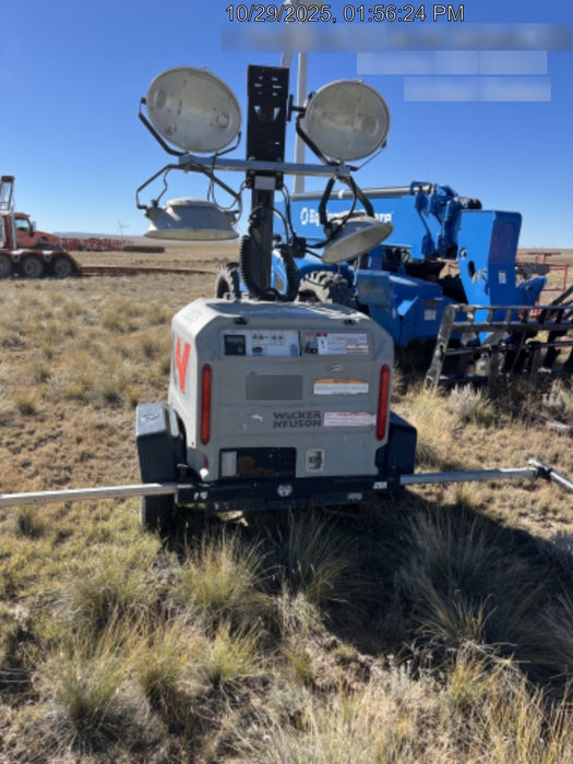 2018 Wacker Neuson LTV6L-MH Wacker Neuson LTV6L Mobile Light Tower w/Fuel Level Sensor Installed