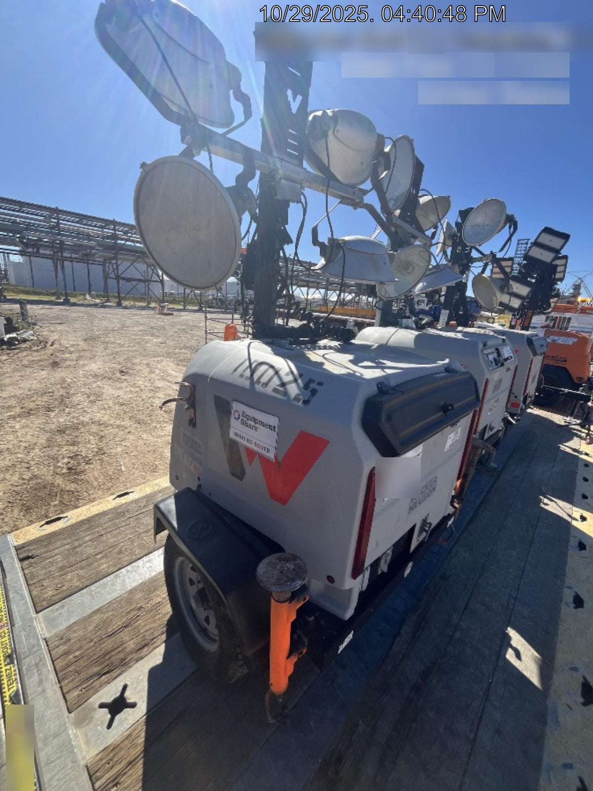 Wacker Neuson LTV6K-MH Wacker Neuson LTV6K Towable Light Tower