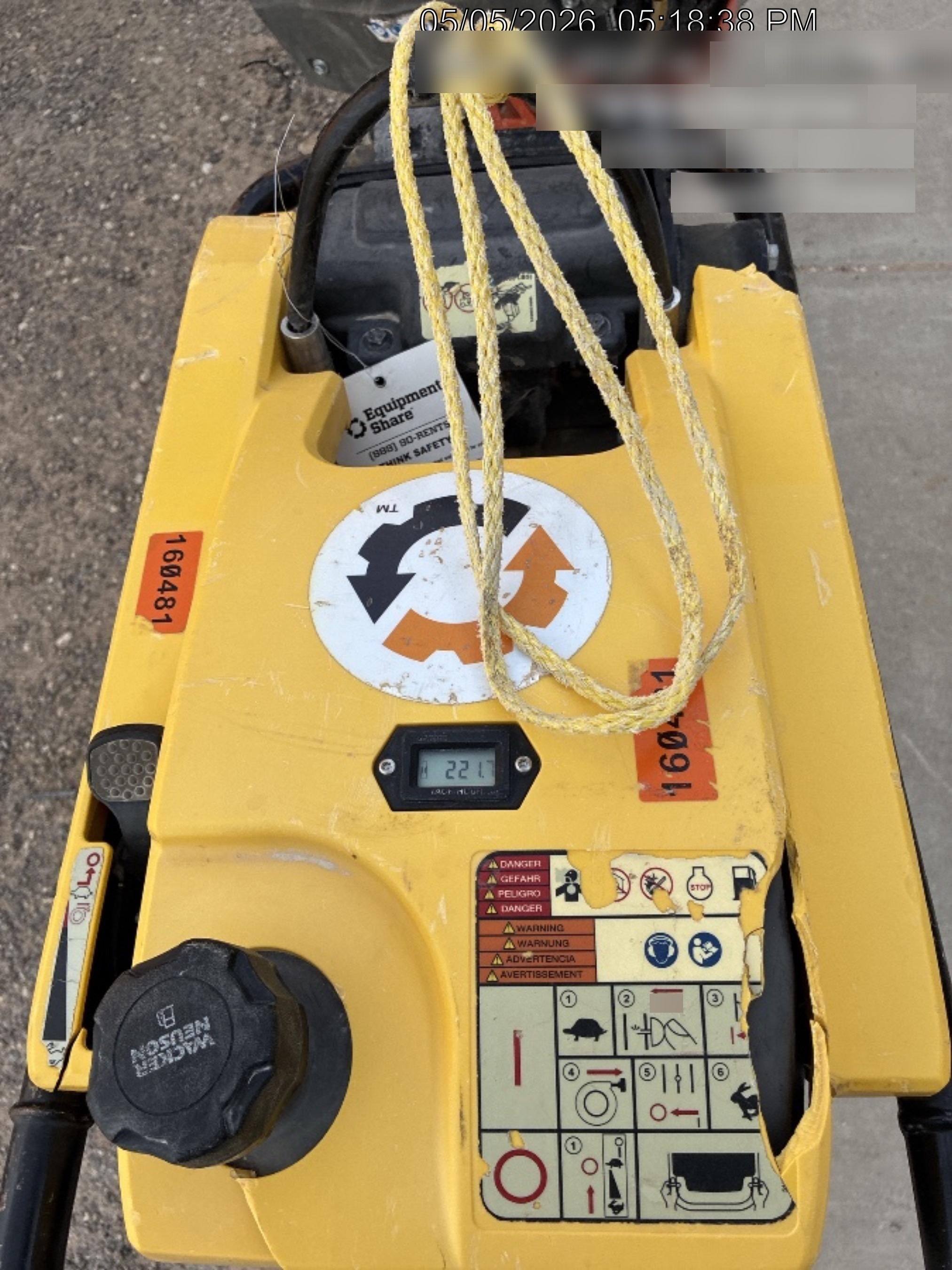 2021 WACKER NEUSON BS60-4As