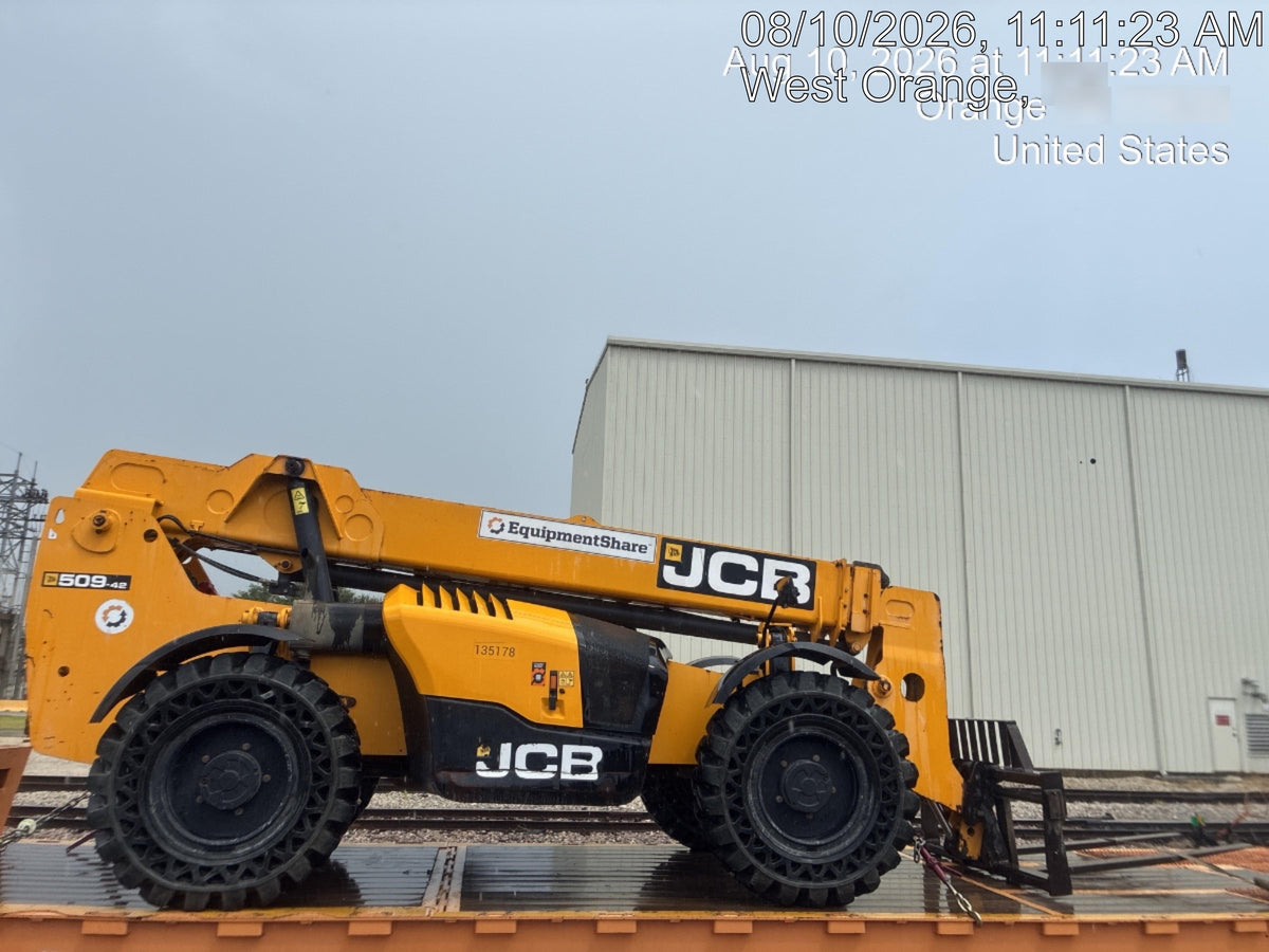 2021 JCB 509-42 74Hp Dsl, Canopy, Sld Tires, LED WL, Bcn, L Hook, EST