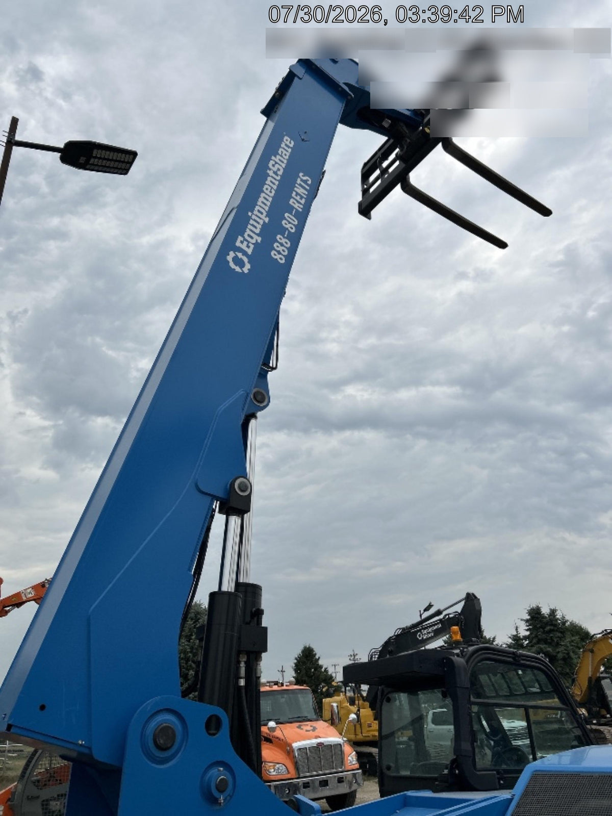 2024 Genie GTH-844 74Hp Dsl, Cab/Heat/Air, Sld Tires, LED WL, Bcn, L Hook, T3 + Access Control