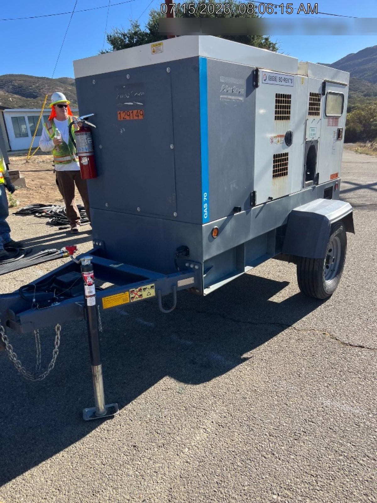 2020 ATLAS COPCO QAS 70