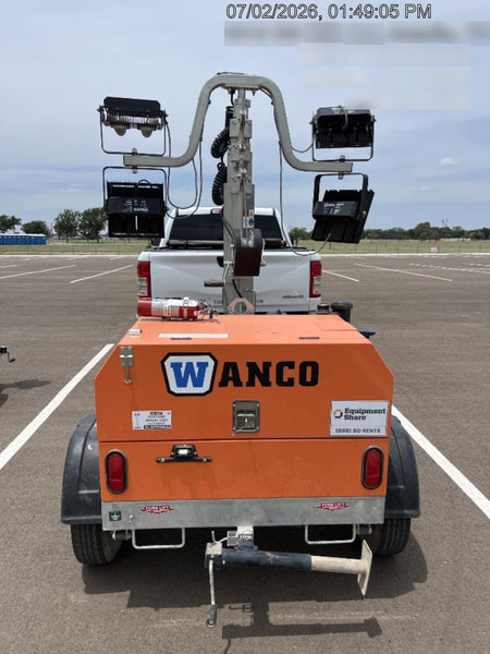 2024 Wanco WLTT-4MM4K Diesel, Deep Sea Controller, Shore Power Plug, Auto Start, (4) 350W LED Floodlights, 4kW Generator, 60 Gal Fuel Tank, 2" Ball, T3