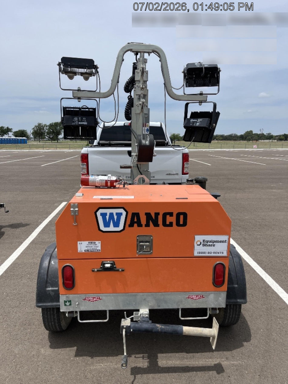 2024 Wanco WLTT-4MM4K Diesel, Deep Sea Controller, Shore Power Plug, Auto Start, (4) 350W LED Floodlights, 4kW Generator, 60 Gal Fuel Tank, 2" Ball, T3