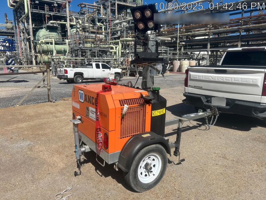 2024 Wanco WLTT-4MM4K Diesel, Deep Sea Controller, Shore Power Plug, Auto Start, (4) 350W LED Floodlights, 4kW Generator, 60 Gal Fuel Tank, 2" Ball, T3