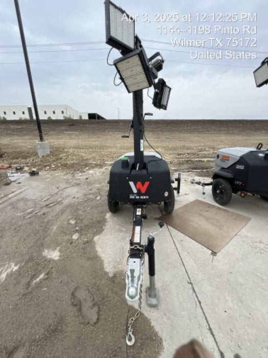 2024 Wacker Neuson LTT4 Diesel, Kohler KDW702, Deep Sea Controller, Auto Start, LED 320W, Bypass Outlet, T3