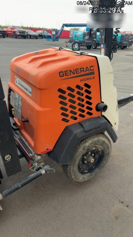 2023 Generac MLT2 Diesel, Flex Switch 120V Input, Powerzone Controller, 
(4) 320W LED Lights, 4kW Generator, 39.9 Gal Fuel Tank, 2" Ball, T3