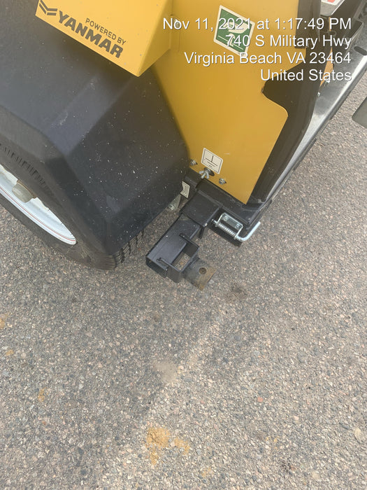 2021 Allmand NLV3GR (4) LED Light Fixture 350W, 23' Vertical Mast, 3kW Prime, Towable, Deep Sea L401, Leveling Jacks, Yanmar T4F 5.8hp