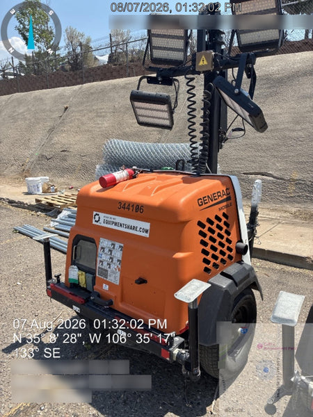 2023 Generac MLT2 Diesel, Flex Switch 120V Input, Powerzone Controller, (4) 320W LED Lights, 4kW Generator, 39.9 Gal Fuel Tank, 2" Ball, T3