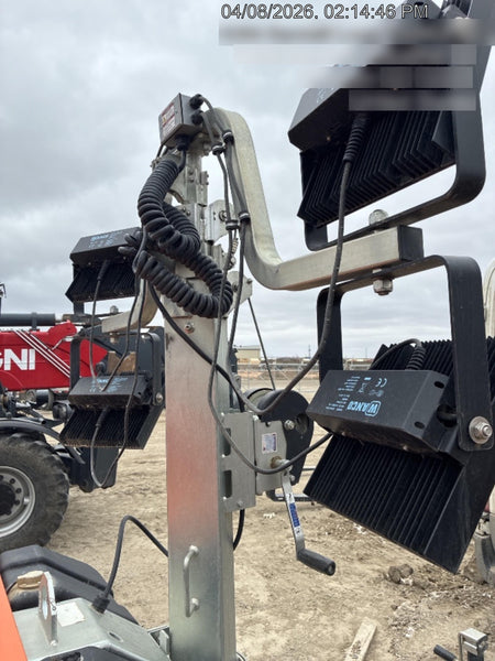 2024 Wanco WLTT-4MM4K Diesel, Deep Sea Controller, Shore Power Plug, Auto Start, (4) 350W LED Floodlights, 4kW Generator, 60 Gal Fuel Tank, 2" Ball, T3