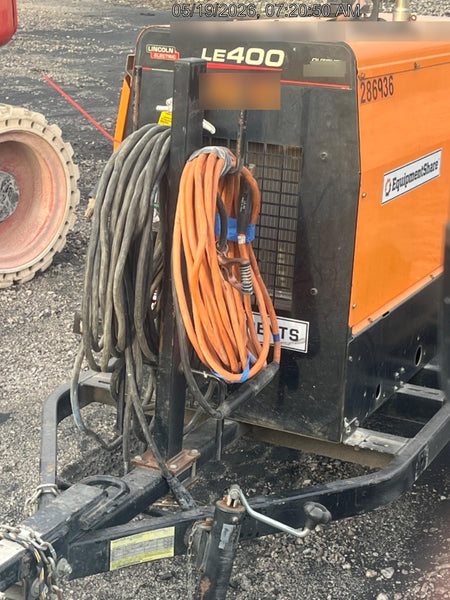 2022 Lincoln Electric LE400 Kubota V1505, Trlr, Cable Rack, Light Kit, ES Decals, T3