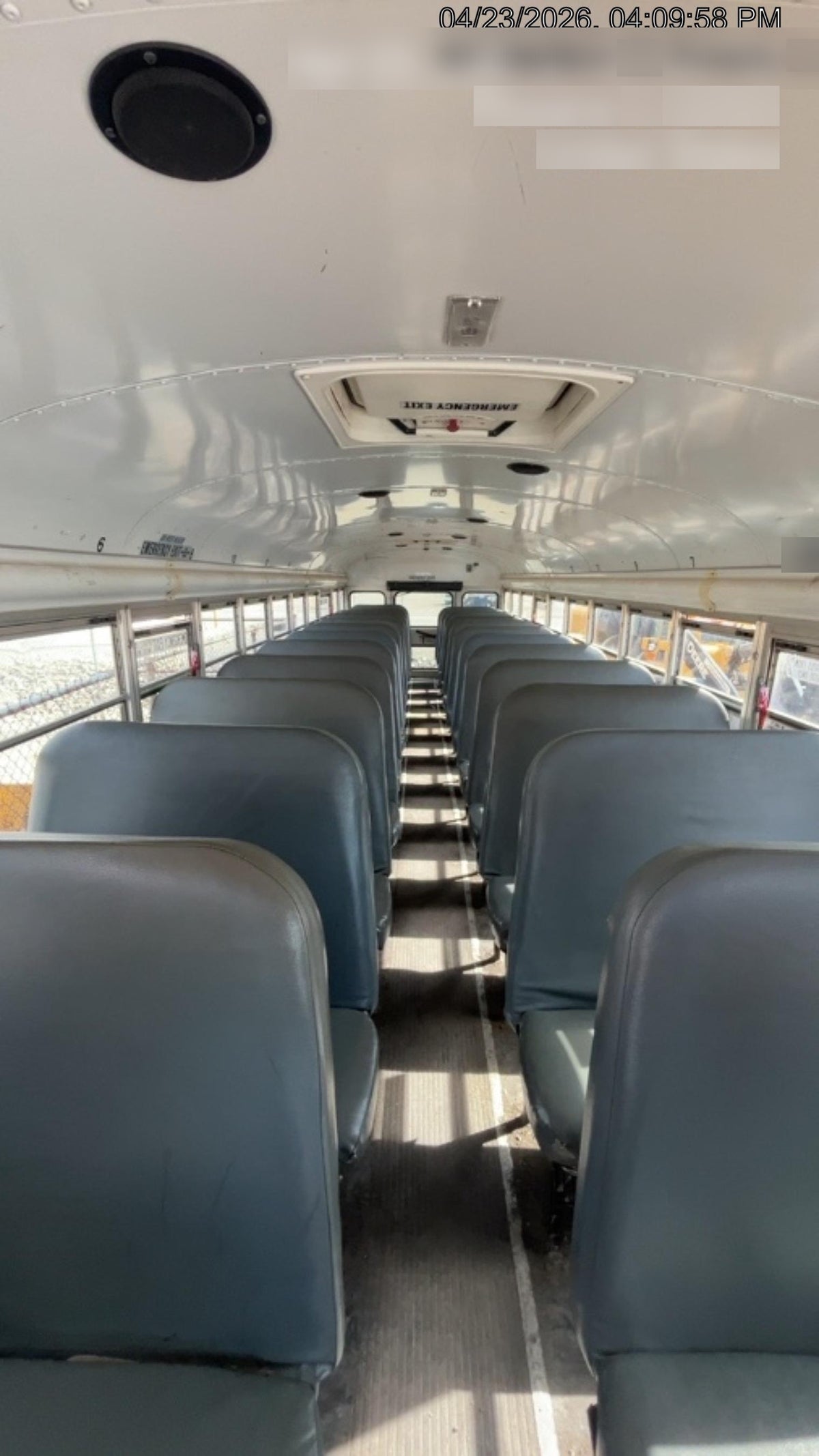 2012 BLUE BIRD 72 Passenger Bus
