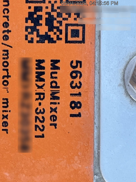 2025 MUDMIXER MMXR-3221