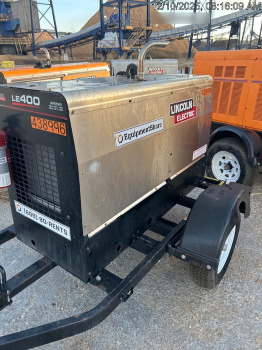 2024 Lincoln Electric LE400 Kubota V1505, Trlr, Cable Rack, Light Kit, ES Decals, T3