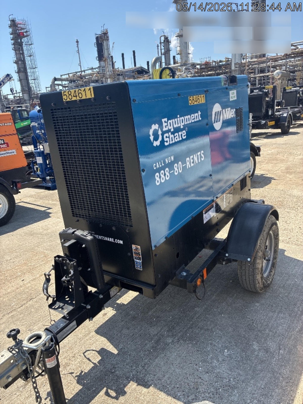 2025 MILLER ELECTRIC BIG BLUE 500