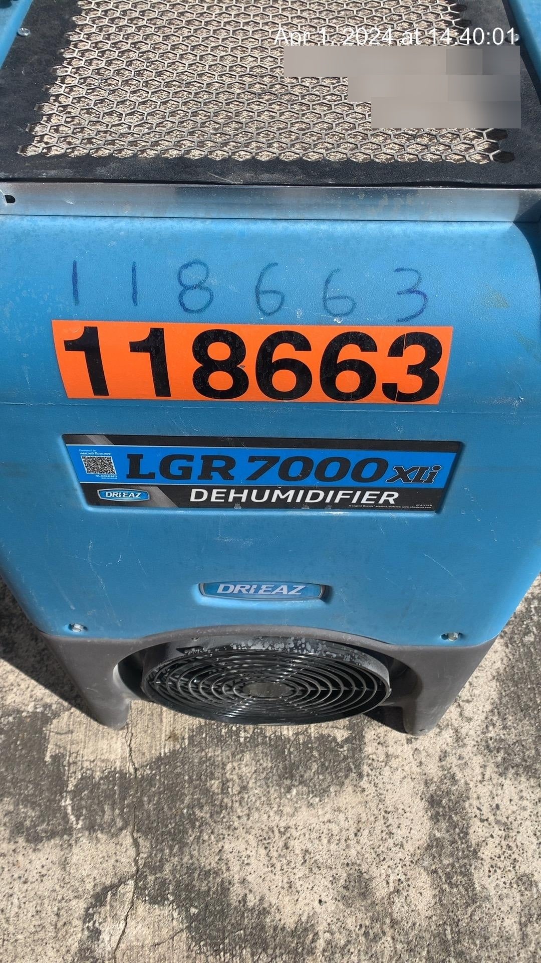 2020 DRI-EAZ LGR 7000XLi