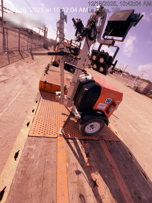 2024 Wanco WLTT-4MM4K Diesel, Deep Sea Controller, Shore Power Plug, Auto Start, (4) 350W LED Floodlights, 4kW Generator, 60 Gal Fuel Tank, 2" Ball, T3