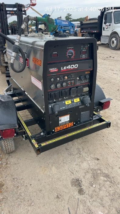 2024 Lincoln Electric LE400 Kubota V1505, Trlr, Cable Rack, Light Kit, ES Decals, T3