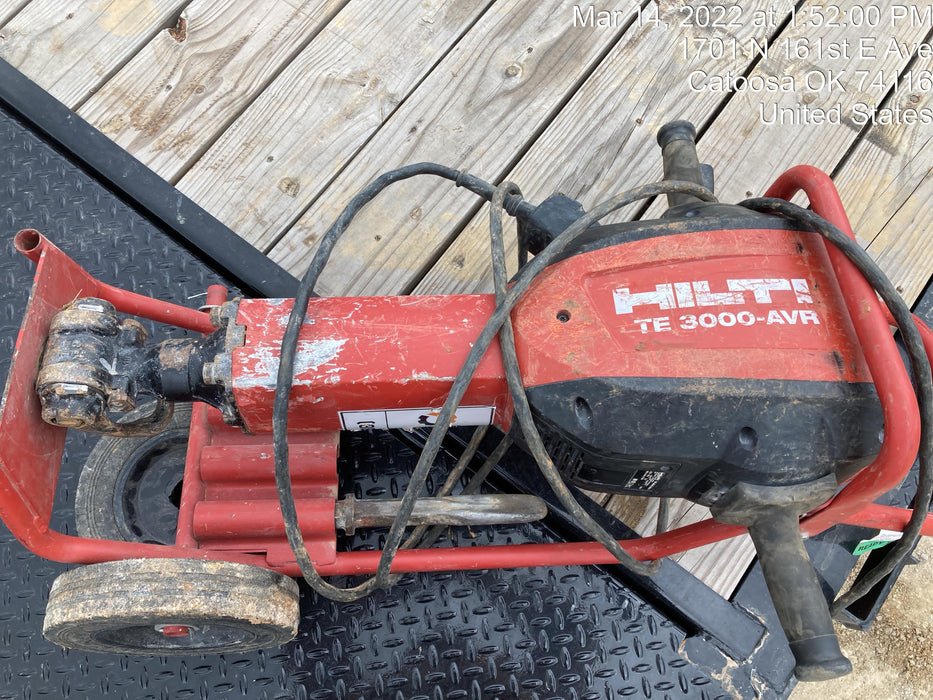 2019 HILTI TE 3000-AVR