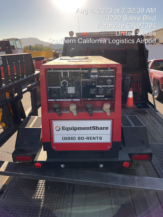 2022 Shindaiwa DGW400MDL Kubota D902 Engine, 23 HP, Dual Op Welder, Wire, Arc, Droop Stick, Tig, and CC Stick Functionality, Simulphase, 3 Phase and 1 Phase Gen Output, Single Axle NB Trlr, Slr Trckl Chrg 12V 12W, Fire Ext