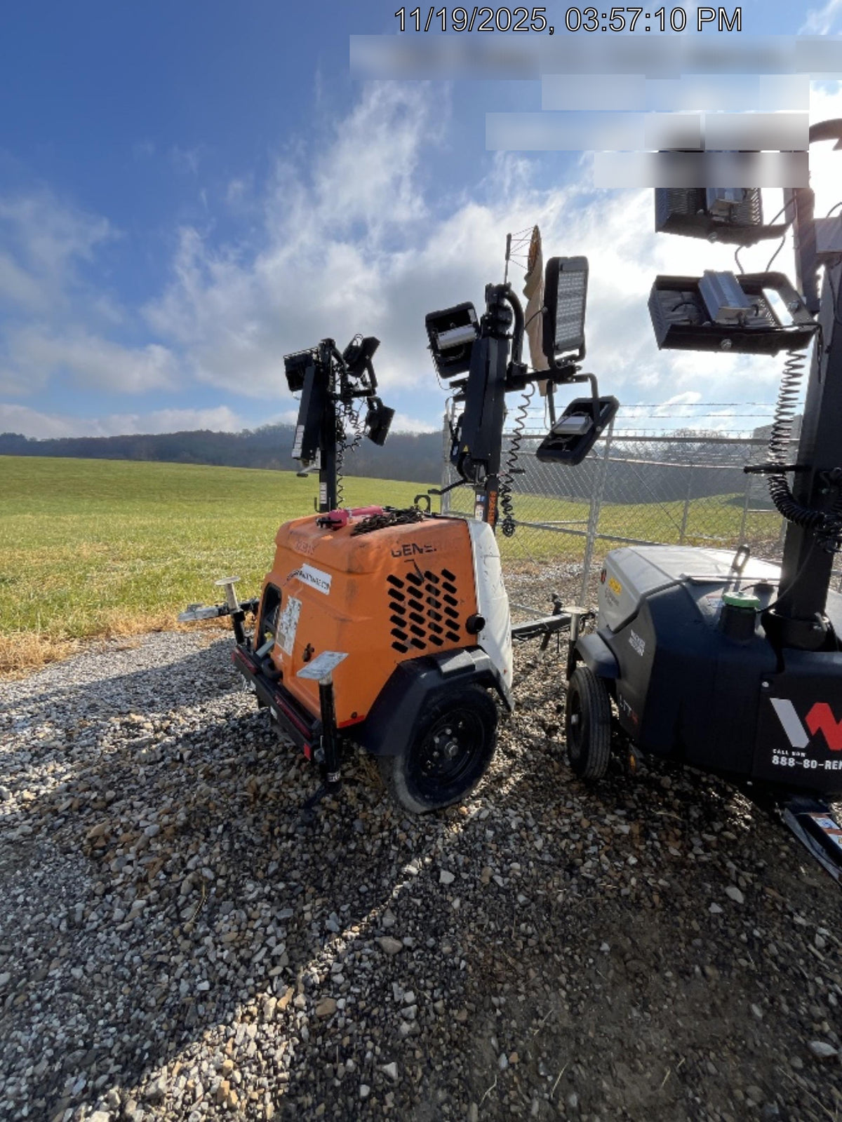 2023 Generac MLT2 Diesel, Flex Switch 120V Input, Powerzone Controller, (4) 320W LED Lights, 4kW Generator, 39.9 Gal Fuel Tank, 2" Ball, T3