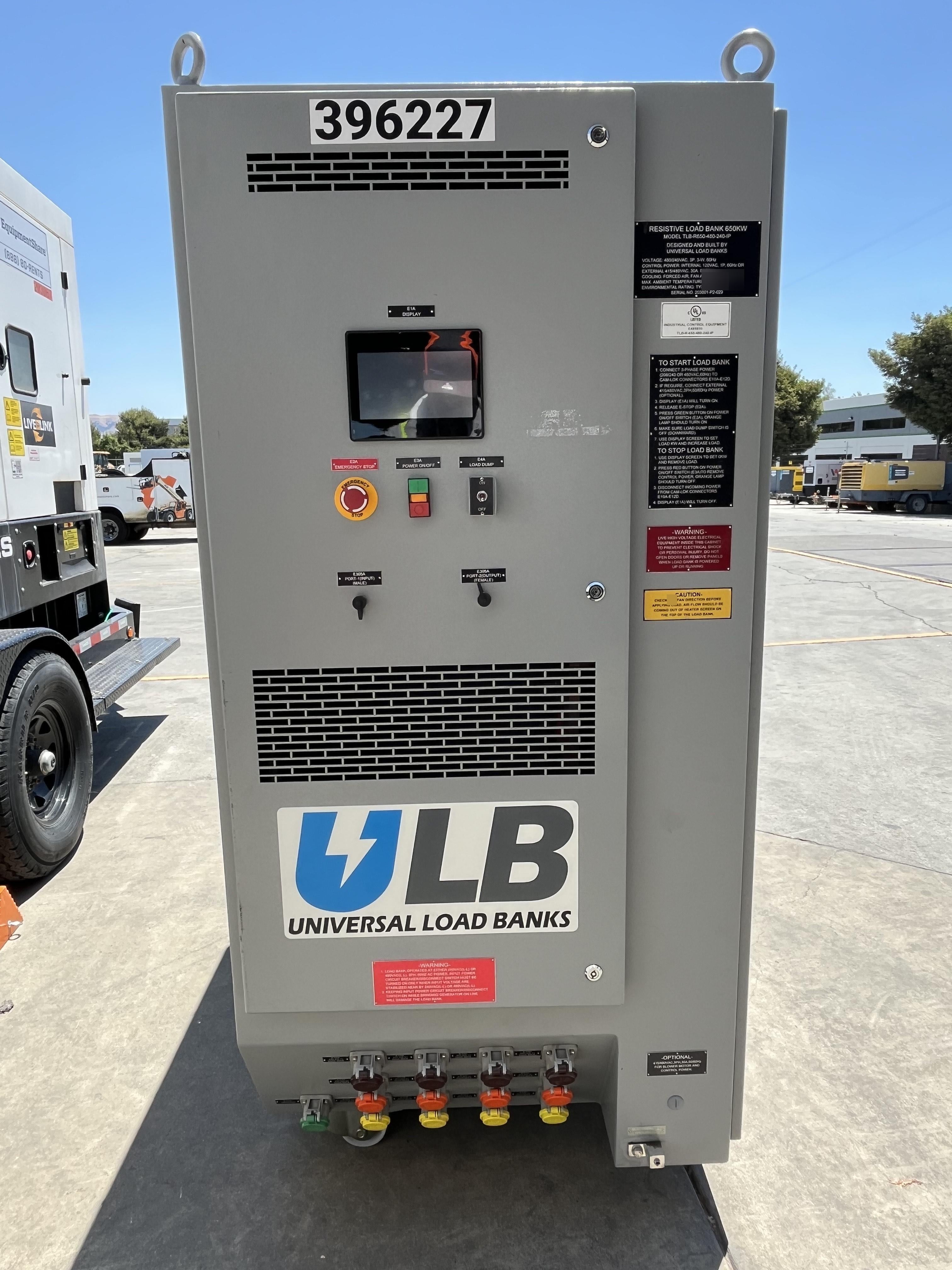 2024 UNIVERSAL LOAD BANKS ULB-R650