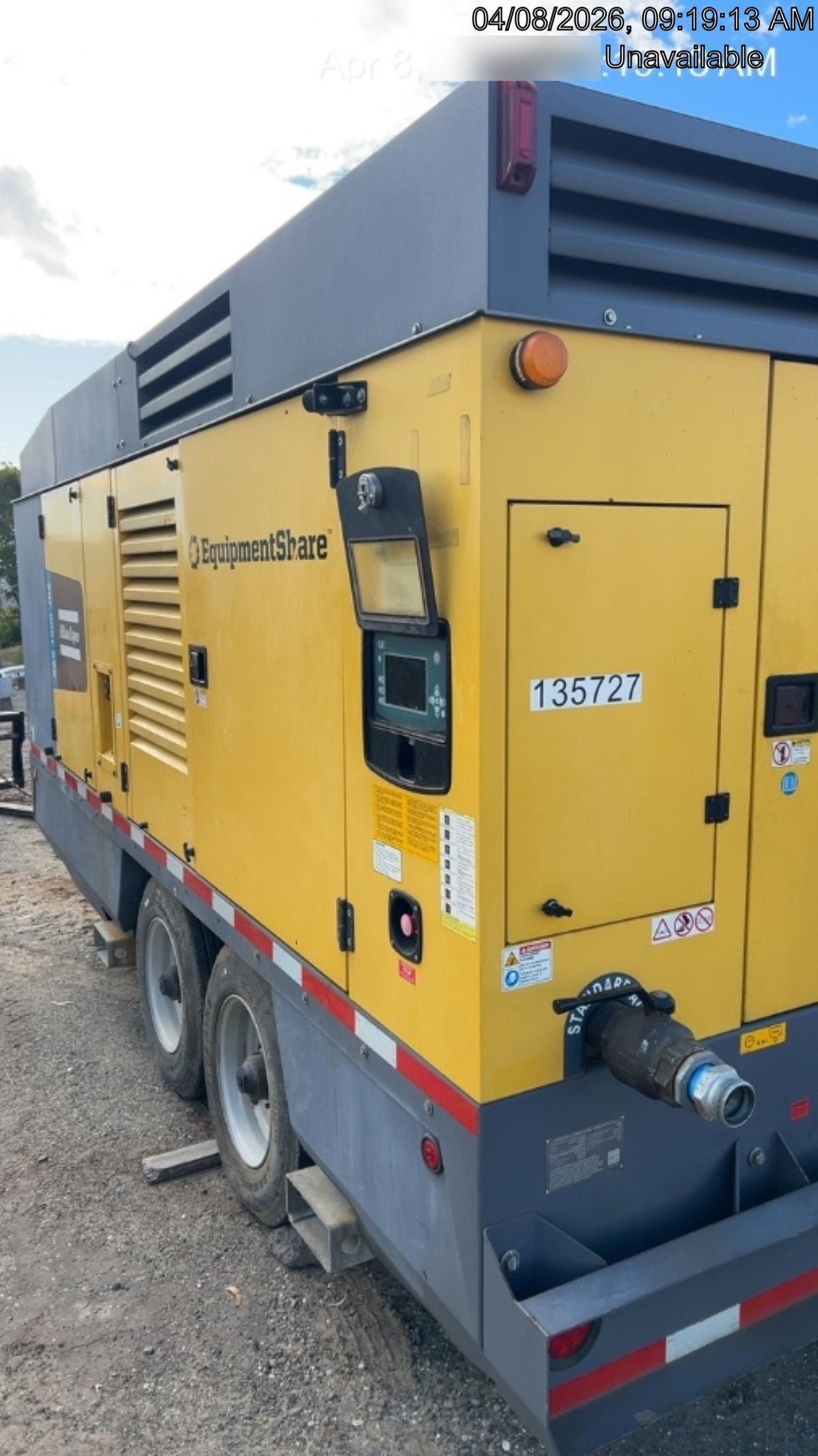 2021 ATLAS COPCO XAS 1800