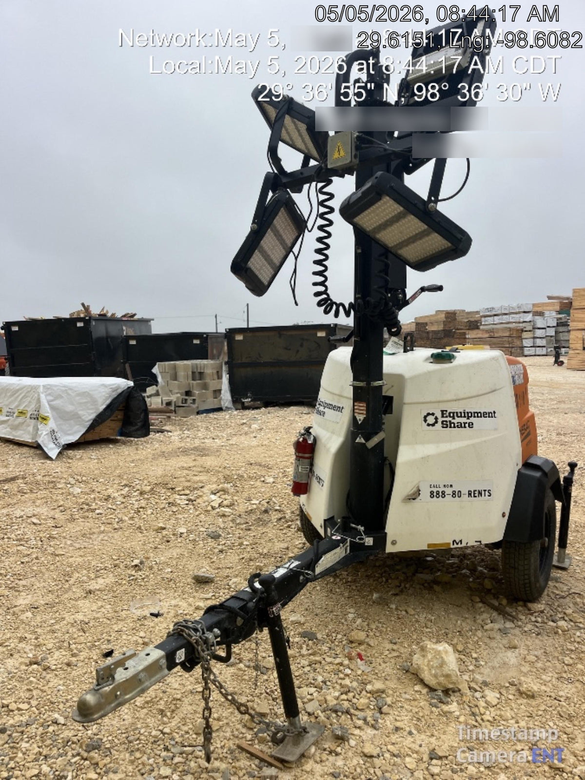 2023 Generac MLT2 Diesel, Flex Switch 120V Input, Powerzone Controller, (4) 320W LED Lights, 4kW Generator, 39.9 Gal Fuel Tank, 2" Ball, T3