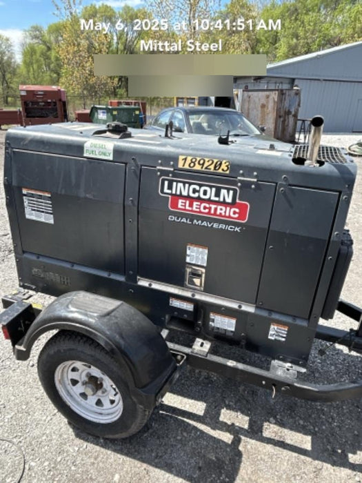 2021 Lincoln Electric Dual Maverick 200/200X Ready Pak 3, Includes Trailer, Cable Rack, Fender Light Kit