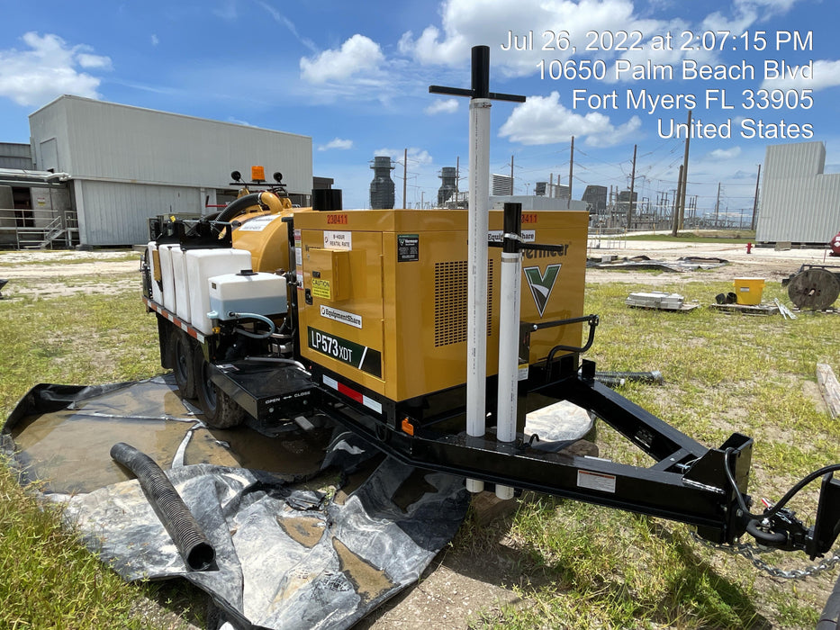2022 Vac-Tron LP573XDT T4 Koehler Diesel Engine, 500 Gallon Debris Tank, x2 100 Gallon Water Tanks