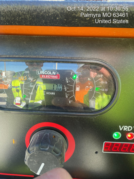 2021 Lincoln Electric Vantage 549X Ready Pak 3, ORANGE (includes trailer, cable rack, fender light kit)